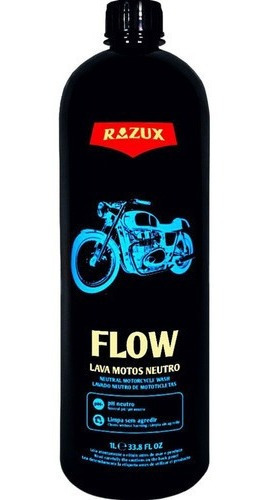 Shampoo Automotivo Para Lavagem Limpeza Moto Flow Razux 1l