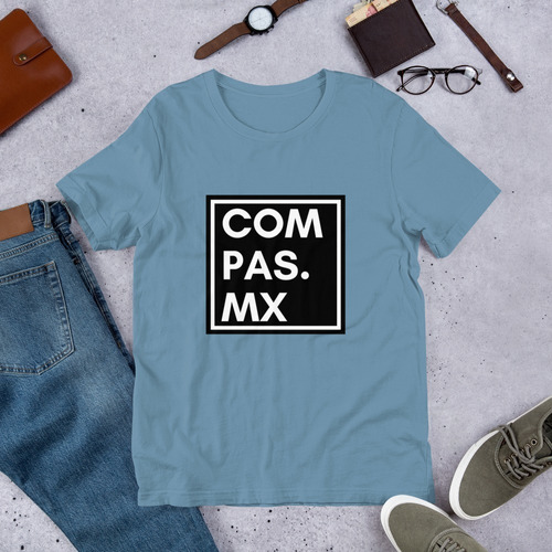 Playera Cuello Redondo - Compadres Mx