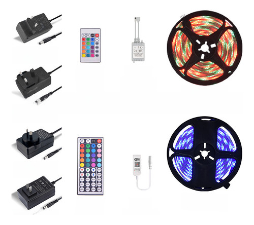 Controlador Infrarrojo 24 Teclas Tira Led 10m Ip65 Rgb