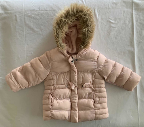 Cheeky Baby. Campera Rosa Con Polar. Talle 9/12 M #atu38