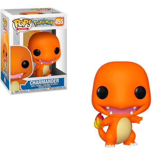 Funko Pop! #455 Charmander Pokemon Stock 