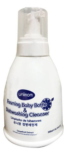 Espuma Limpiadora De Mamadera Natural  Unimom 500 Ml Flex