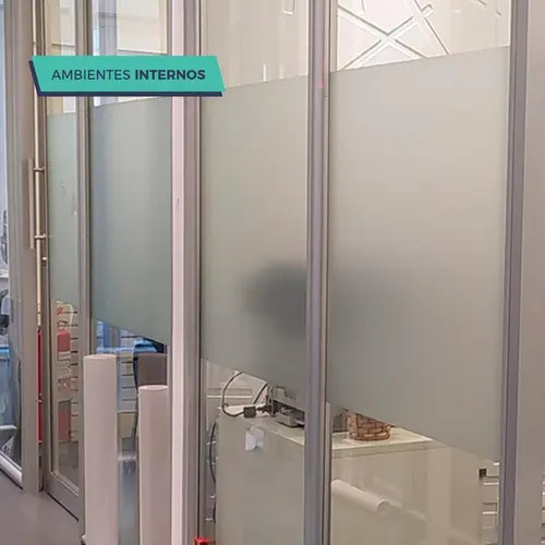 Película Jateada Para Vidro Imprimax Privacidade Resistente Água 1x5m