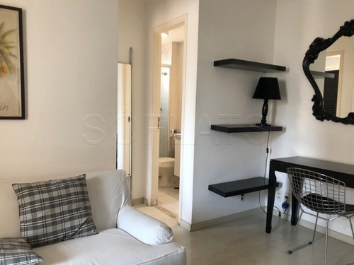 Imagem 7 de 15 de Flat No Itaim, A Uma Quadra Da Av. Faria Lima, Fácil Acesso A Vila Olímpia - Sf27383