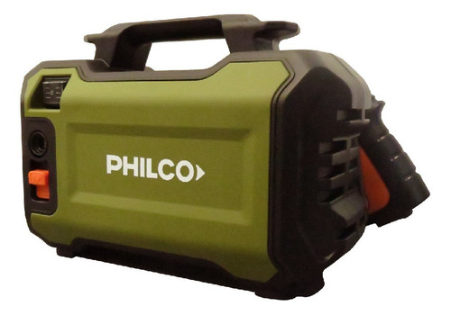 Hidrolavadora 1100w 90 Bar Philco Hi1101dh Portátil Color Verde Frecuencia 50-60 Hz