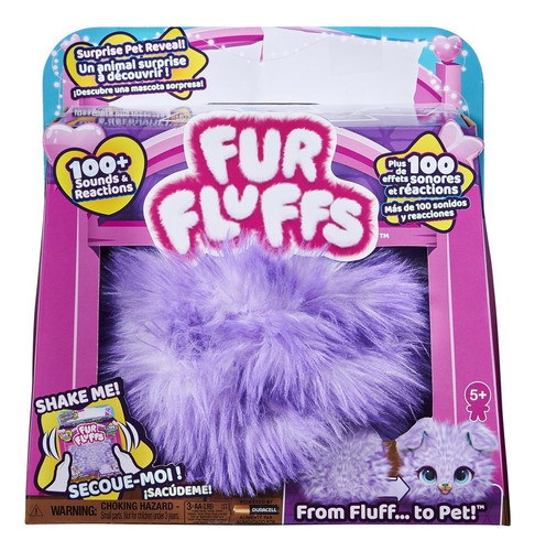 Fur Fluffs Kitty Gato Interactivo Al Tacto Con Sonidos
