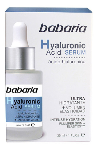 Serum Ácido Hialurónico Babaria Ultrahidrata Tonifica × 30ml