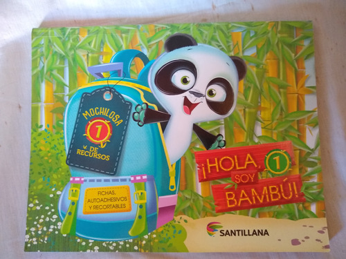 Libro, Hola Soy Bambu 1, Santillana, Buen Estado ++