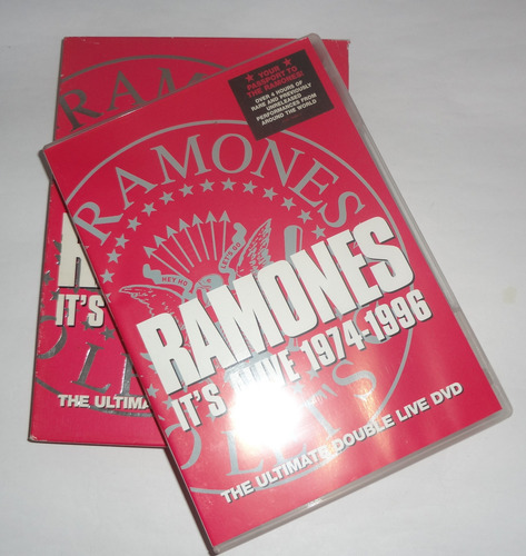 Ramones - It's Alive 1974 - 1996 - Dvd - Original - 2 Dvd (Usado)