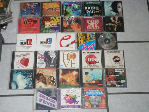 Cd's Compliados Pop Y Balada En Ingles - 100% Originales