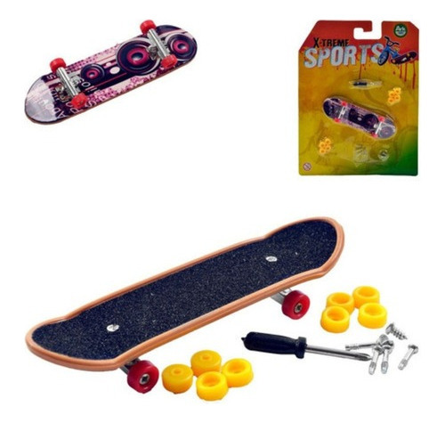 Skates Dedo Fingerboard Brinquedo Infantil Radical Top 2023