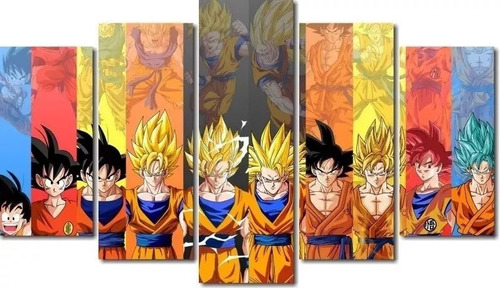 Quadro Decorativo Dragon Ball Z Goku Super Sayajin M7 | Parcelamento sem juros Quadro Decorativo Dragon Ball Z Goku Super Sayajin M7 | Parcelamento sem juros