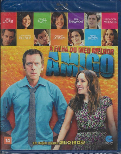 Blu-ray A Filha Do Meu Melhor Amigo - Hugh Laurie - Lacrado