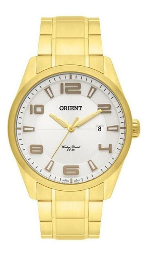 Relógio Orient Masculino Classic Dourado Mgss1131-s2kx