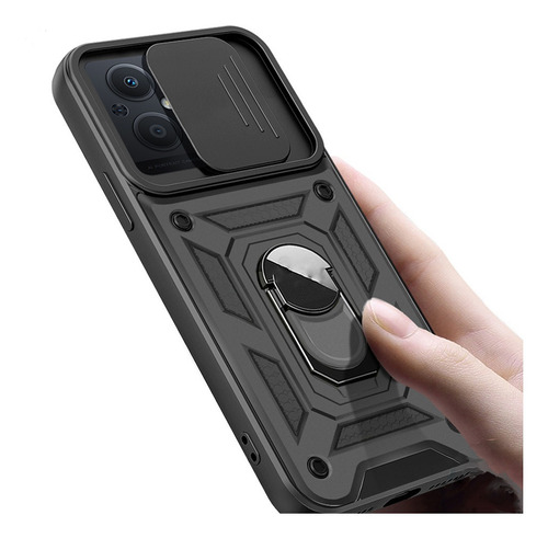 Funda Multifunción Para Oppo Reno 8z Con Película De Cristal