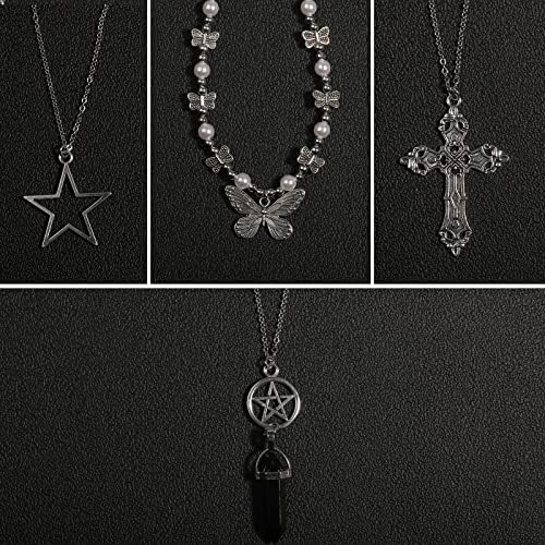 Lirunqin Y2k Accesorios Gótico Grunge Y2k Estrella Indie Mar