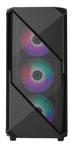 Gabinete Gamer Gamemax Revolt 3606, Mid Tower, Argb, Led