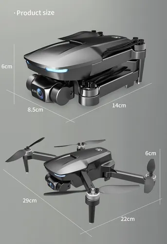 Dron Profesional Gps 1.5km Camara Gimbal 4k Bolso Sd Eworrc