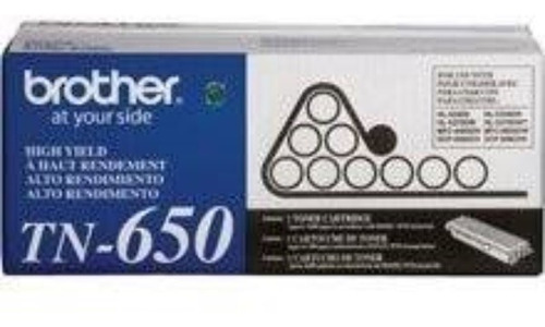 Toner Brother Tn650 Negro 8,000 Paginas Alto Rendimiento P/