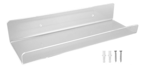Estante Flotante Acrílico Multiusos De Pared Transparente