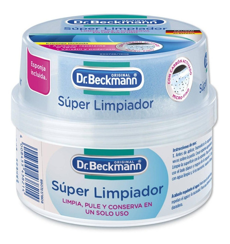 Limpiador Multiusos En Pasta Dr. Beckmann Súper Para Superficies 300g