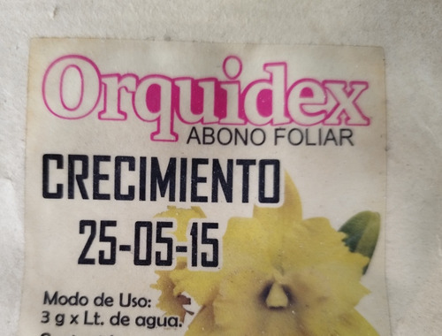 Fertilizante Abono Foliar Para Orquídeas Crecimiento25-05-15