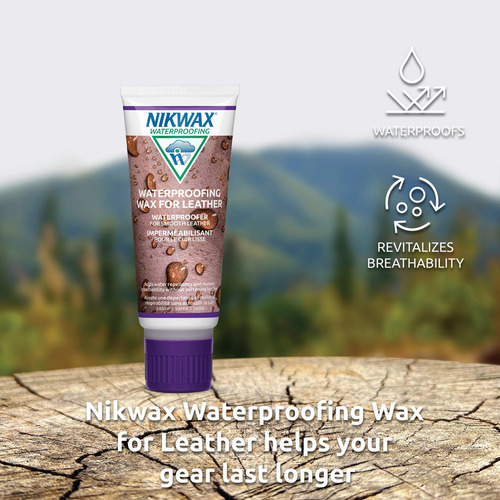 Nikwax Cera Impermeable Para Piel, 3.4 Onzas 4a2