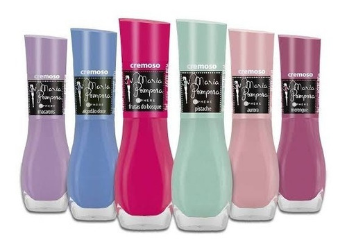 Esmalte Maria Pomposa Com 7 Unidades Cliente Escolhe Cor