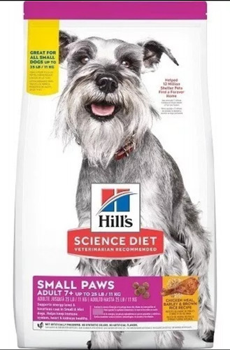 Hills Small Paws Mature +7 Años -  6 Kg + Regalo