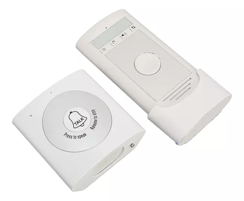 Intercomunicador de voz inalámbrico para timbre de casa, intercomunicador  de voz bidireccional, timbre de puerta, interfono interior y exterior