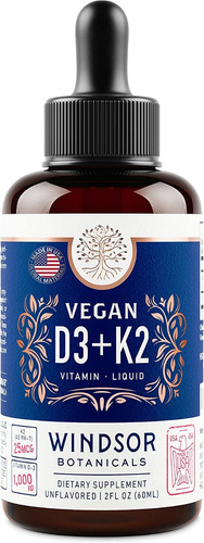 Vitamina D3+k2 Gotas | Usa