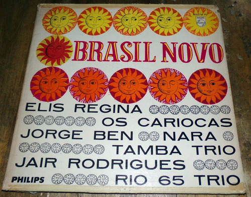 Elis Regina Cariocas Jorge Ben Brasil Novo Lp Argent / Kktus