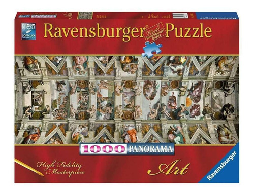 Imagen 1 de 3 de Rompecabezas Ravensburger Capilla Sixtina 15062 de 1000 piezas