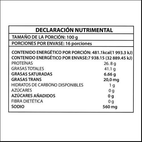 Paleta De Jabugo Sin Hueso 1.8 Kg Español Iberico 50 %