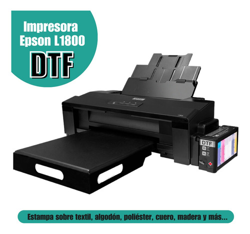 Impresora Dtf Epson L1800 Con Software Dtf Rip Cadlink