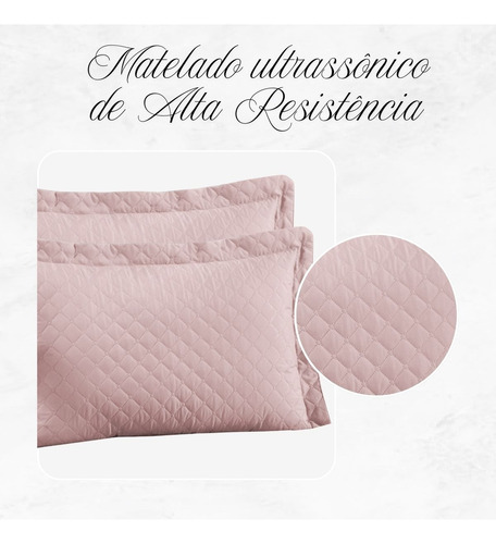 Kit 2 Porta Travesseiro Matelado 70 X 50 Microfibra Fronha