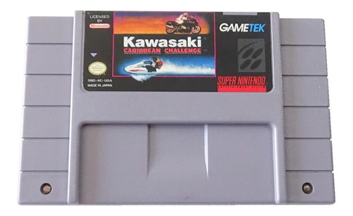 Kawasaki Caribbean Challenge 1993 Para Super Nintendo Snes