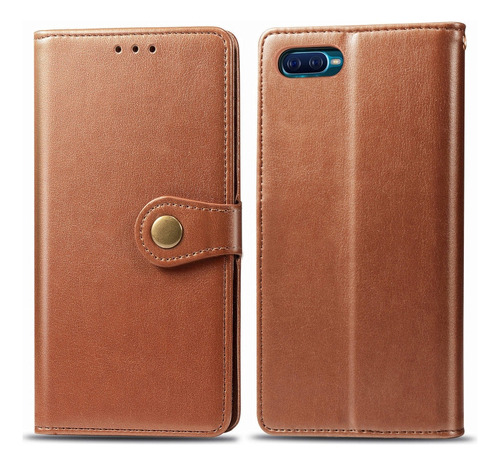 Y Verde Para Teléfono Oppo Reno A Retro Con Hebilla De