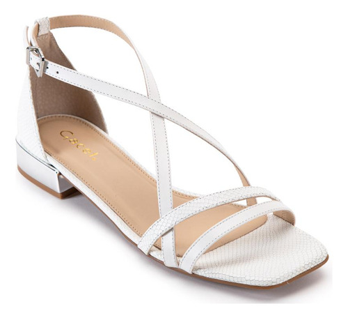 Sandalia Gacel Perla Blanco 0659681