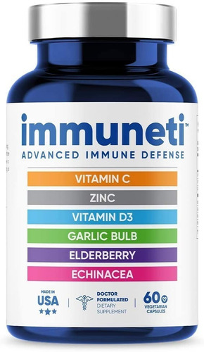 Sistema Inmunologico Vitamina C D Zinc Multivitaminico