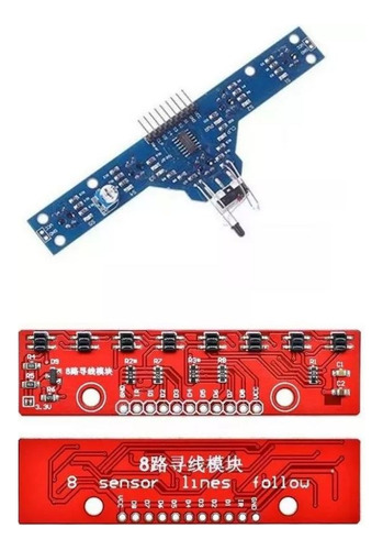 Sensor Seguidor De Linea 5-8 Canales Infrarrojo Canales