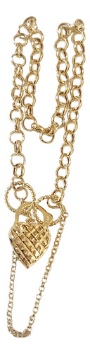 Pulseira Elo Portugues Ouro 18k Rosangela Lima Joias