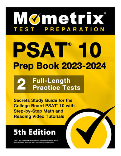 Livro: Psat 10 Prep Book 2023 And Full-length Practice Study