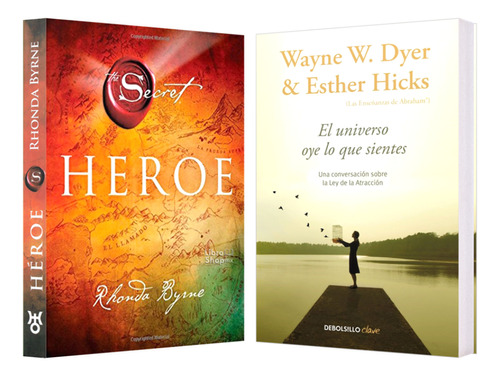 Héroe + El Universo Oye Lo Que Sientes Pack 2 Libros