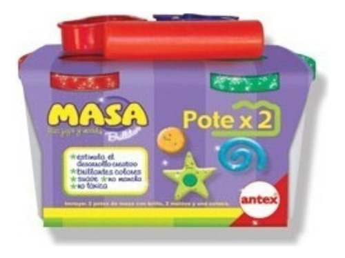 Masa 2 Super Potes Brillitos Antex