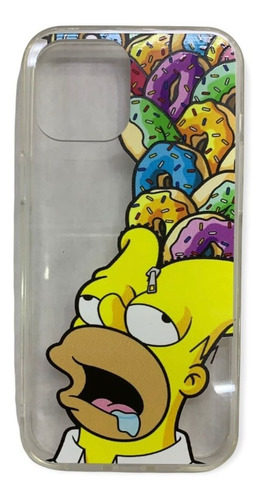 Funda (case) Acrílico Homero Donas Compatible Con iPhone
