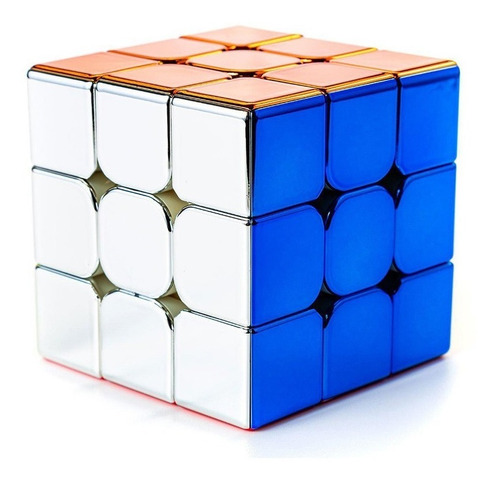 Cubo Rubik Cyclone Boys Metallic 3x3 M Magnetico Speed
