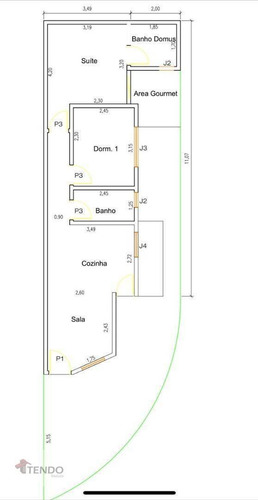 Imagem 2 de 15 de Casa Com 2 Dormitórios À Venda, 58 M² Por R$ 380.000,00 - Jardim Belo Horizonte - Indaiatuba/sp - Ca0557
