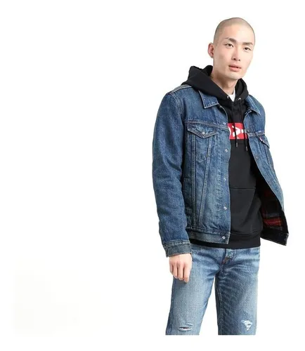 Chamarra Levi s Hombre Lined Trucker Jacket Chewy Trucker C