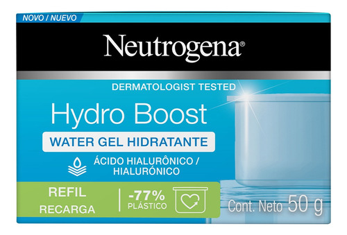 Refill Crema Hidratante Facial Neutrogena Hydro Boost 50 G